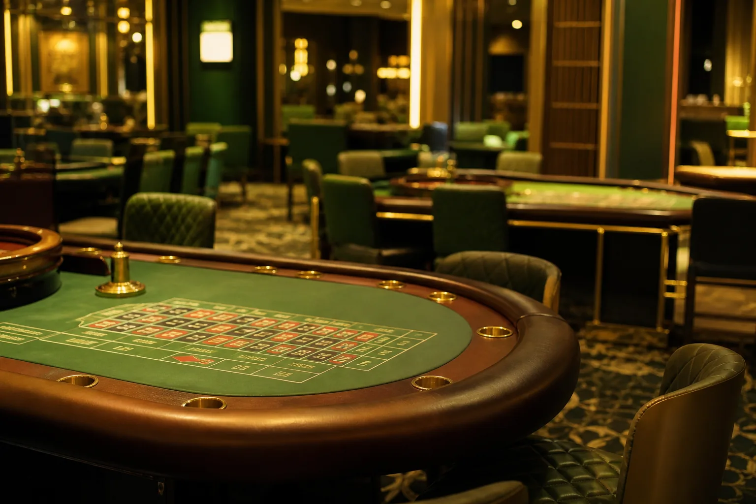 Table and live game categories in an Townsville Casino-style lobby